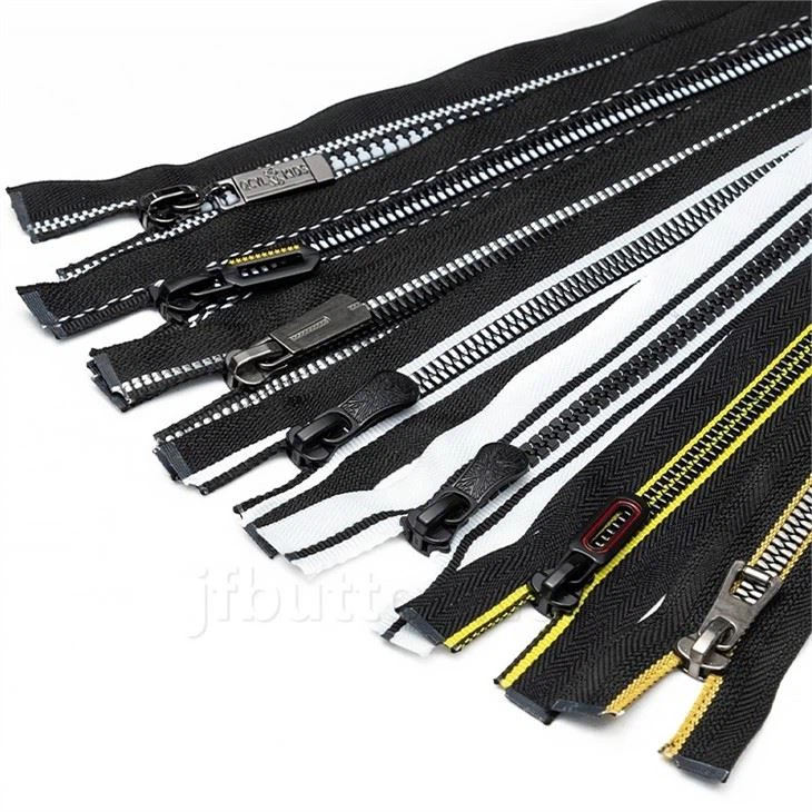 Plastic Open Ended Zips