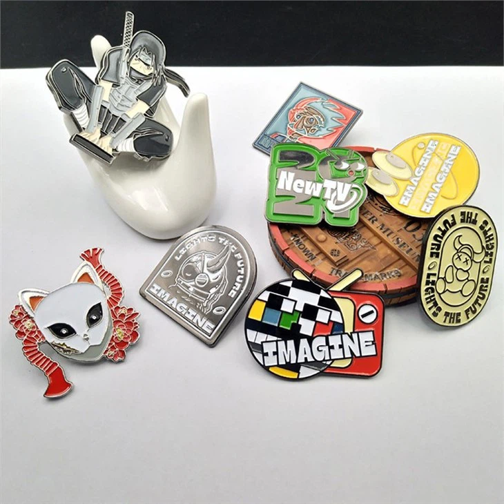 Suit Pin Badge