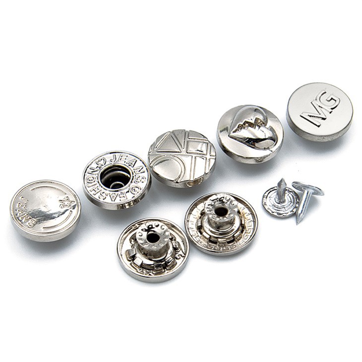 Jeans Jacket Buttons