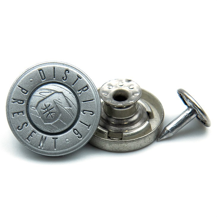 Jeans Jacket Buttons