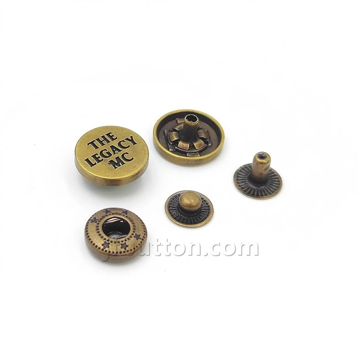 Metal Snap On Buttons