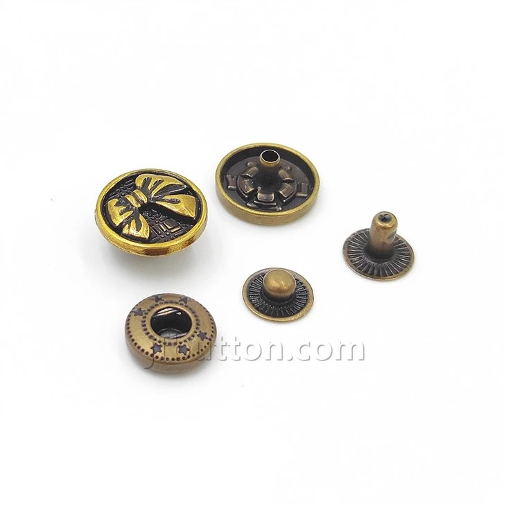 Metal Snap On Buttons
