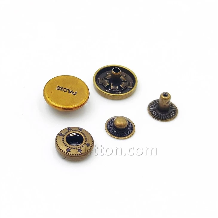 Metal Snap On Buttons