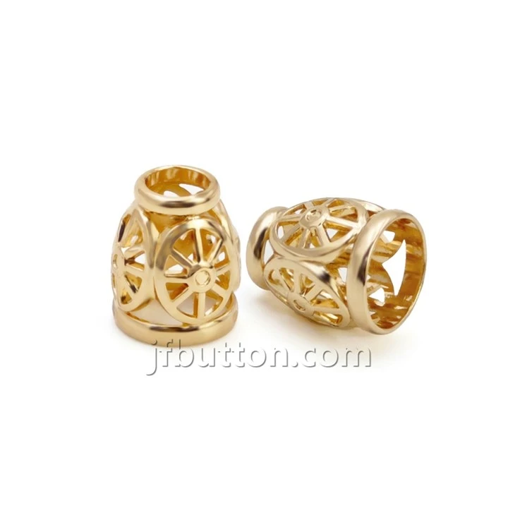 Gold Cord End Caps