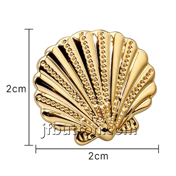 Metal Faux Shell Button best