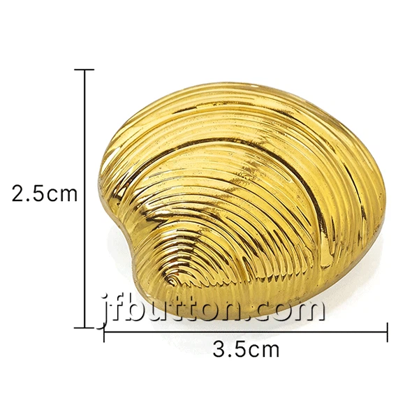 Metal Faux Shell Button suppliers