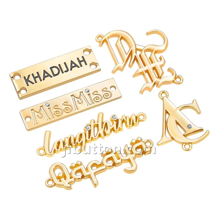 Metal Tags for Clothing
