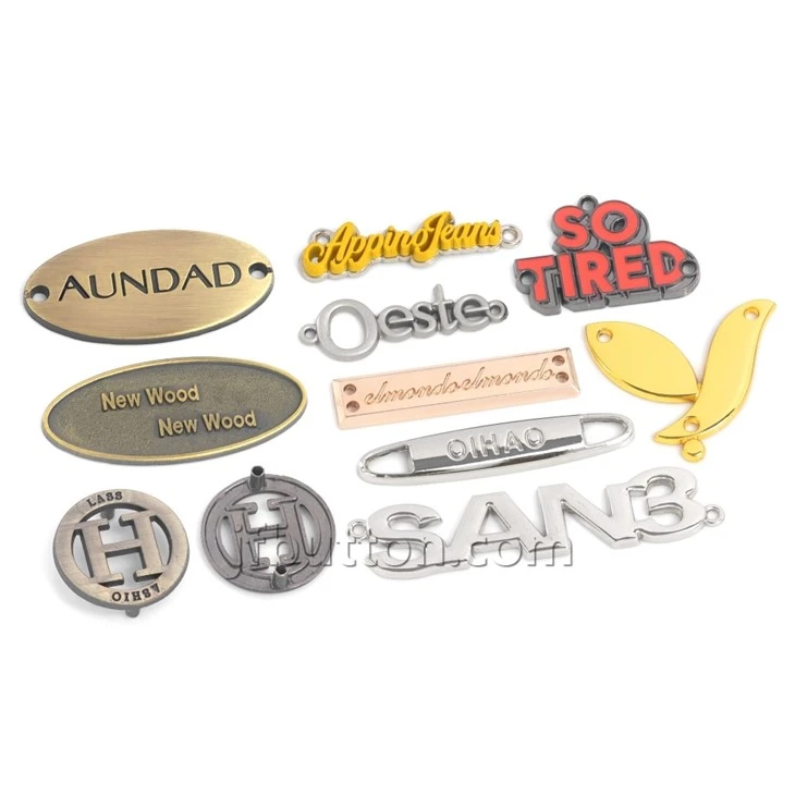Personalised Metal Clothing Tags