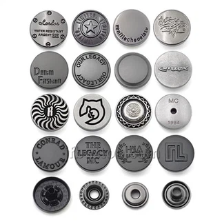 Black Snap Spauskite metalinį mygtuką