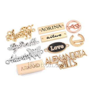Metalinis logotipas drabužiams
