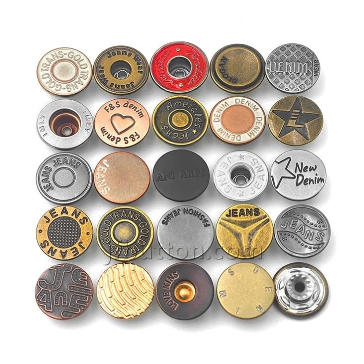 Vintage Denim Buttons