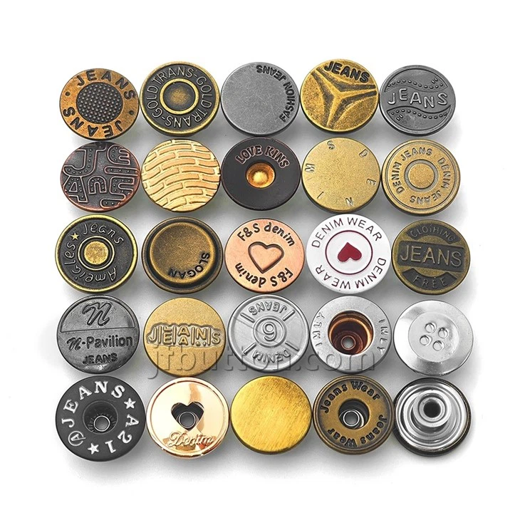 Vintage Denim Buttons