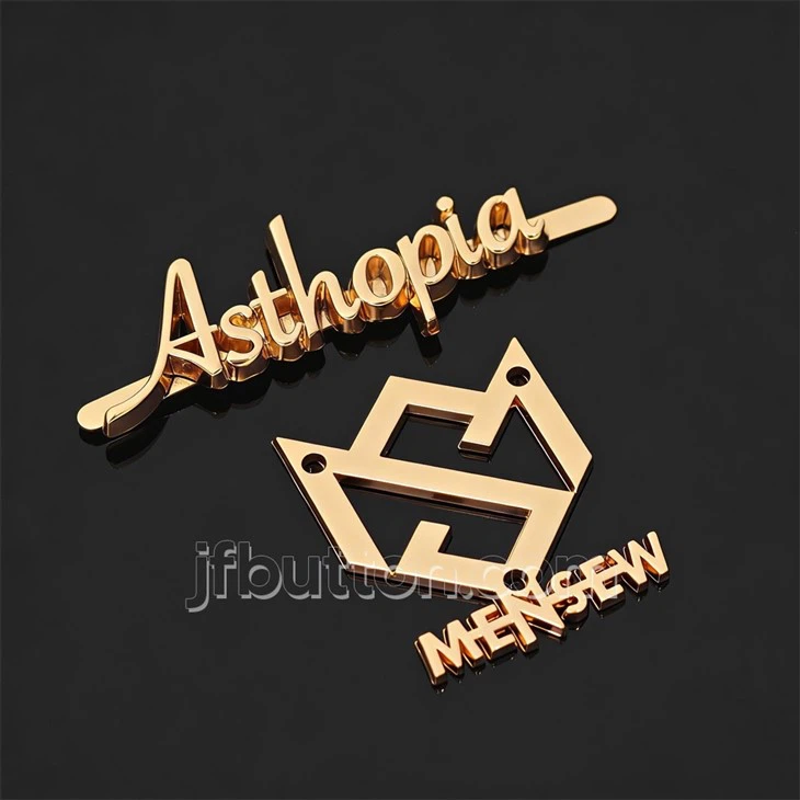 Screw Back Metal Logo Label best