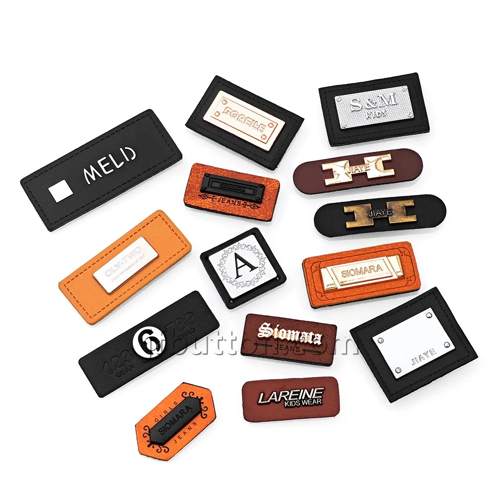 faux leather label faux leather label