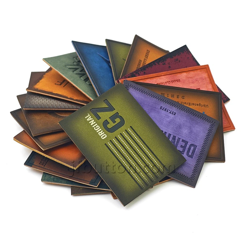 large pu leather label large pu leather label