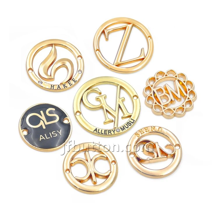 Metal Logo Plates For Handbags