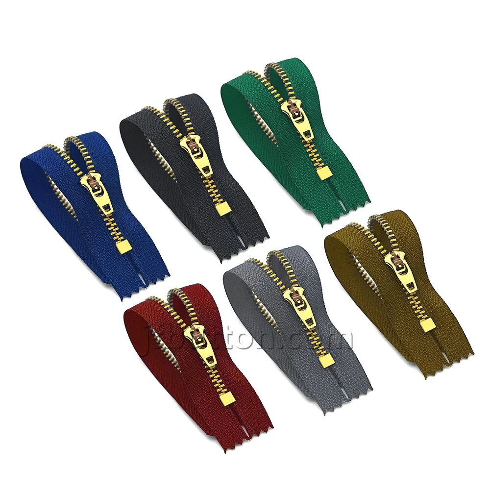 jeans metal zipper